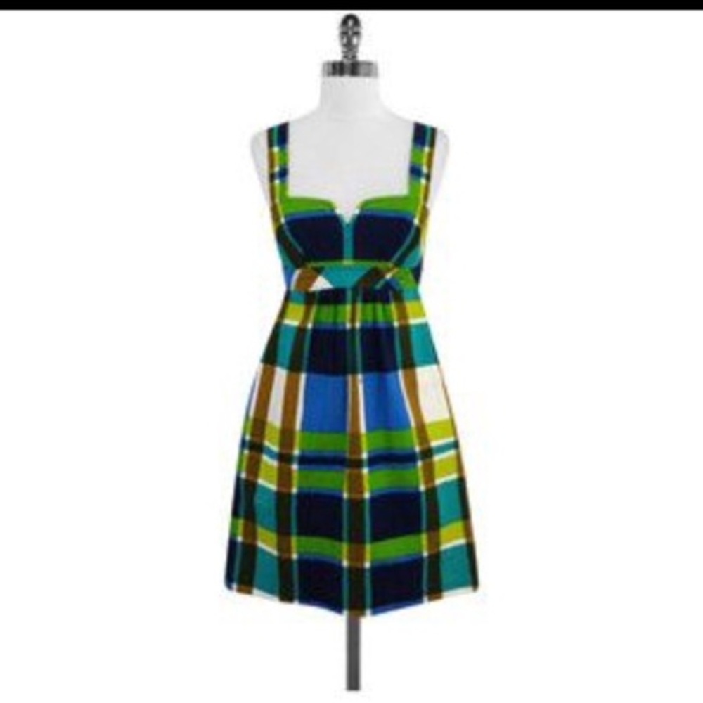Trina Turk Plaid Dress